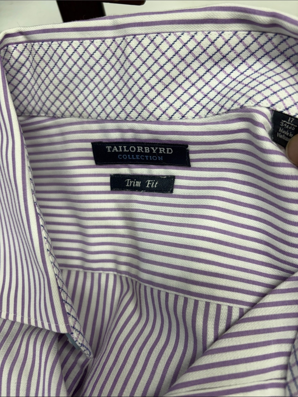 Men’s long sleeve dress shirts size 17 - Picture 4 of 4